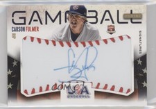 2014 Panini USA Baseball Box Set Game Ball Signatures /99 Carson Fulmer #4 Auto