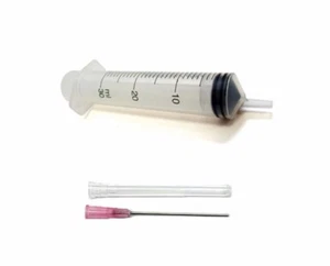 2 x 30 ml seringues pour cartouche CISS ou rechargeable adaptée encre huile graisse colle - Photo 1/3