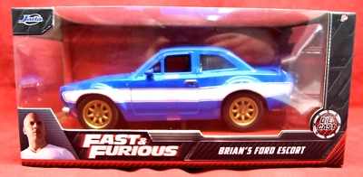 New sealed Jada Fast & Furious Brian's Ford Escort 1:24 die cast car 7994 - Image 1 of 2