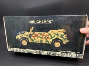 MINICHAMPS 1/18 1:18 VW type 82 Kubelwagen Tripoli 1942 - Picture 1 of 7