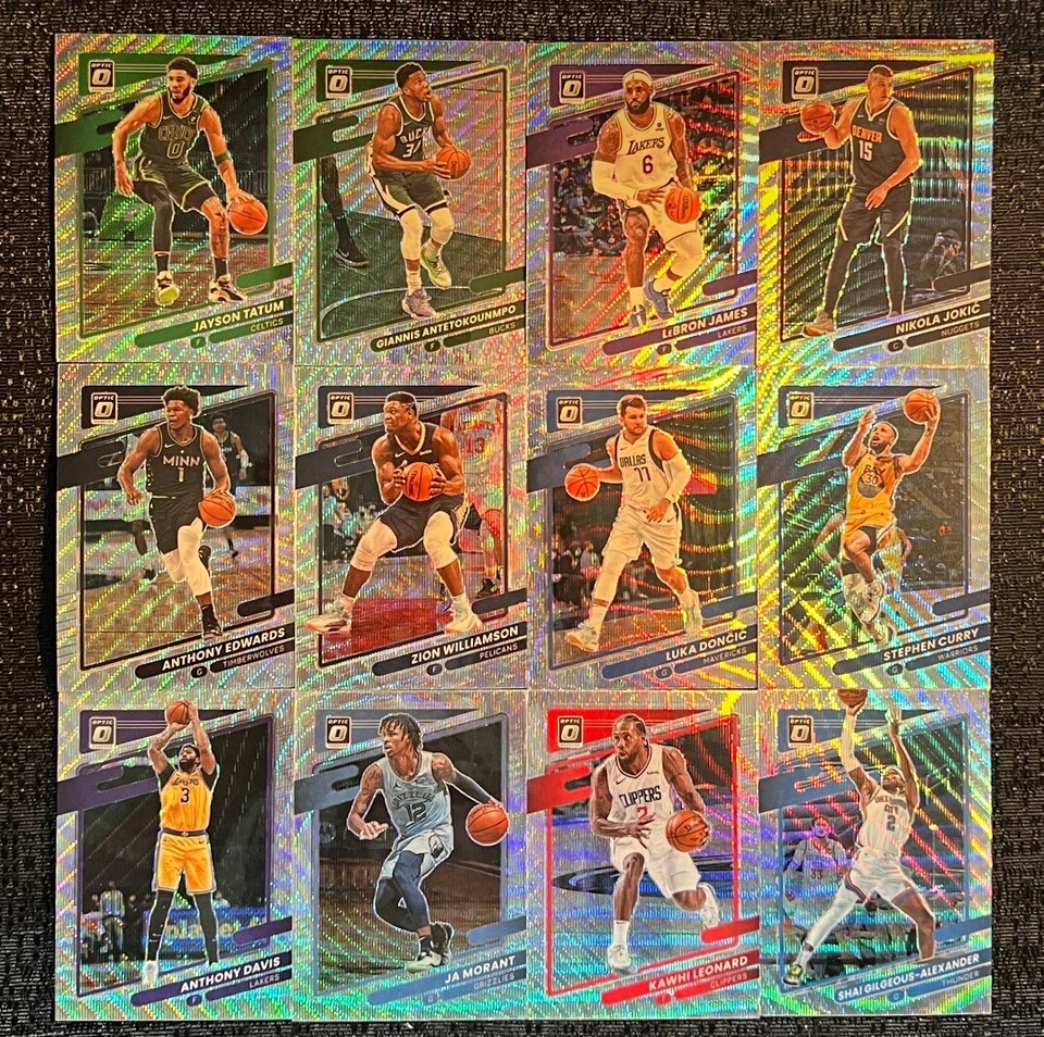 2021-22 Donruss Optic FANATICS SILVER WAVE Complete Your Set You Pick Card 1-150 - Image 1 of 1