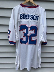 OJ Simpson Mitchell & Ness NFL Throwback Football Jersey Buffalo Bills size 60 - Picture 1 of 15