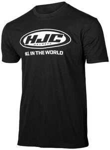 Neu HJC T-Shirt, hochwertiges Motorrad-T-Shirt, 100 % Baumwolle, schwarz, 2XL - Bild 1 von 3