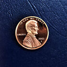 2002 S Proof Lincoln Cent from Sealed Mint Proof Set