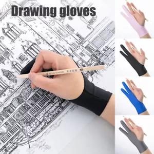 Ein- Oder Zwei-Finger-Antifouling-Handschuh Zum Zeichnen Und Stift- > - Bild 1 von 21
