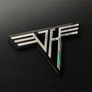RAR!! VAN HALEN Hard Rock Heavy Metal MUSIK Struktur Sticker Aufkleber METALLIC - Bild 1 von 5
