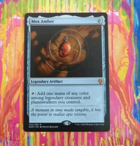 MtG - Mox Bernstein - Dominaria - keine Folie - fast neuwertig - Bild 1 von 2