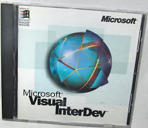 Microsoft MS Visual InterDev Full Version Software CD With Product Key Windows - Picture 1 of 2