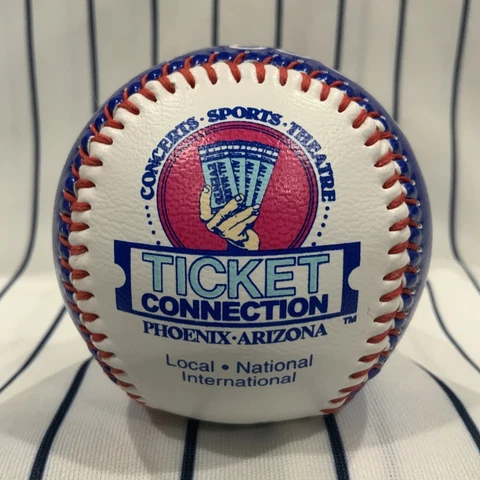 Ticket Connection Arizona Pre-stubhub Promo Souvenir baseball collectible ball Cover