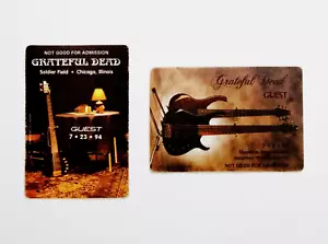 Grateful Dead Backstage Pass chitarra basso Phil Lesh GD 1994 7/2/94 CA 23/07/94 IL - Foto 1 di 11