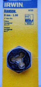 Irwin Hanson Sechskant Schneideisen 9733 - 8 mm - 1,00 Irwin Hanson High Carbon Stahl - Bild 1 von 3