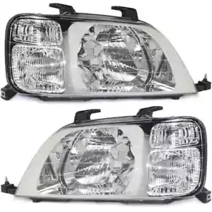 Honda CR-V 1997–2001 Headlights RH & LH | Halogen Lens & Housing Set - Bild 1 von 12