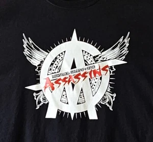Vintage Michael Grant And The Assassins T-Shirt Alternative Rock Metal Tour 3XL - Picture 1 of 5