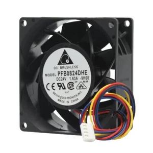 Delta PFB0824DHE DC 24V 1.63A 8cm 8038 80x80x38mm 4-pin PWM Cooling Fan - Picture 1 of 1