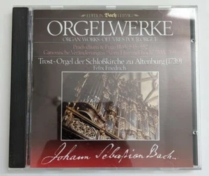 Felix Friedrich, Johann Sebastian Bach – Orgelwerke Organ Works CD, 1984 - Picture 1 of 3