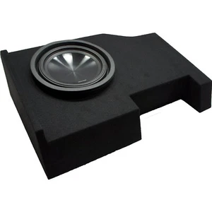 Fits 2014 UP Chevy Silverado Crew Cab Alpine SWT-10S2 Single 10 Custom Sub Box - Picture 1 of 4
