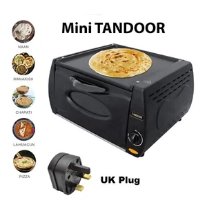 Mini Tandoori Oven Pizza Chapati Roti Naan Tandoor Indian Pakistani With Tray - Picture 1 of 5
