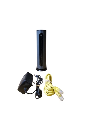 Motorola MG7540 16x4 DOCSIS 3.0 Cable Modem Plus AC1600 WiFi Router - Image 1 of 4