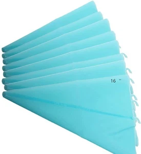 Silicone Pastry Bags Set, 8 Pack of 16 inch Reusable Icing Piping Bags Baking... - Picture 1 of 8