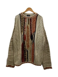 Coogi 90S/3D Knit Sweater Thick Xl Acrylic Multi-Color - Picture 1 of 5