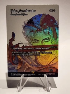 Firion, Swordmaster Borderless - MTG - Final Fantasy #0003 (NM, FOIL) - Picture 1 of 2