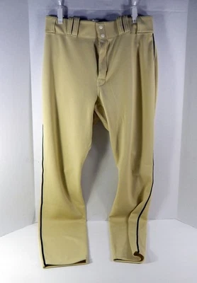 2023 Arizona Diamondbacks Lourdes Gurriel Jr #12 Game Used Gold Pants City Cn 39 - Image 1 of 4