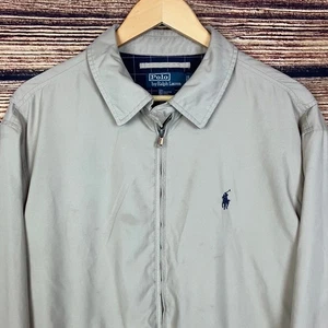 Vintage Polo Ralph Lauren Beige Harrington Style Jacket size Men's Large - Picture 1 of 8