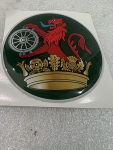British Railways self adhesive 80 Mm quality resin Raised Dome   badge L202 - Picture 1 of 2