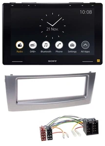 Sony USB MP3 DAB Bluetooth Autoradio für Fiat Punto Grande Punto ab 05 grau - Bild 1 von 7
