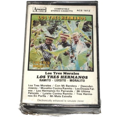 Los Tres Hermanos Los Tres Morales Ramito Luisito Moralito Vol 2 Cassette SEALED - Image 1 of 3