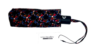 Mini paraguas Vera Bradley automático abierto/cerrado flores venecianas multi-nuevo con etiquetas Foto 1 de 4