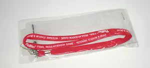 PHILLIES VET STADIUM FINAL GAME 9-28-2003 LANYARD & TICKET HOLDER TASTYKAKE MAB - Picture 1 of 5