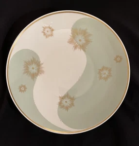 Vintage Lichte Veb Mint Green Mid-century Designs 11” plate Germany - Picture 1 of 8