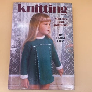 Knitting Book Stitches & Patterns Diana Biggs vintage HC craft - Imagen 1 de 13