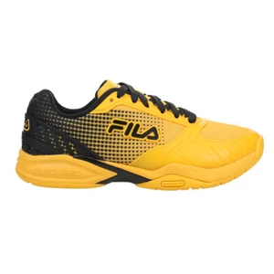 Fila Volley Zone Pickleball Mens Yellow Sneakers Athletic Shoes 1PM00597-706 - Picture 1 of 5