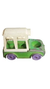 Coche de colección Tootsie juguete 1967 plástico fundido a presión verde años 60 automóvil - Imagen 1 de 3