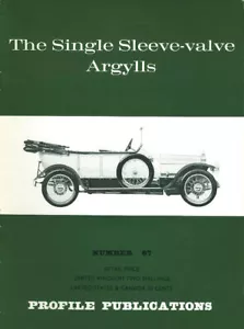 AUTOMOBILE PROFILE 67 SINGLE SLEEVE-VALVE ARGYLLS_LAUDAULETTE_LIMOUSINE_COUPE-CA - Foto 1 di 3