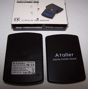 Mini Digital Pocket Scale, 100g by 0.01g BLACK ~ New in Box - Picture 1 of 4
