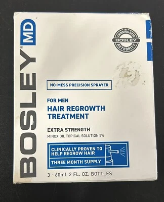 Bosley MD Men's Regrowth Spray with Minoxidil 5% - 2 Fl Oz, (R2) - Image 1 of 4