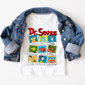 Read Across America Cartoon Characters Shirt, Dr Seuss Shirt