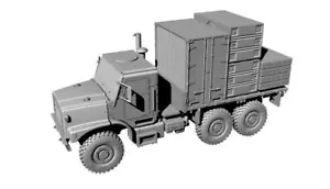 Oshkosh MTVR Mk.23 con arsenale carico merci-M 114202641 Kit resina plastica 1/87 - Foto 1 di 2
