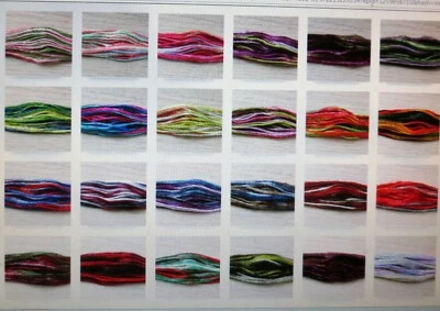 GENUINE DMC MOULINE COLORIS STRANDED COTTON-Cols 4500-4523-10% OFF FOR 3 OR MORE - Image 1 of 4