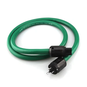 Cable mixto de cobre y plata con cable de alimentación de audio Hi-Fi enchapado en rodio en EE. UU. - Imagen 1 de 9