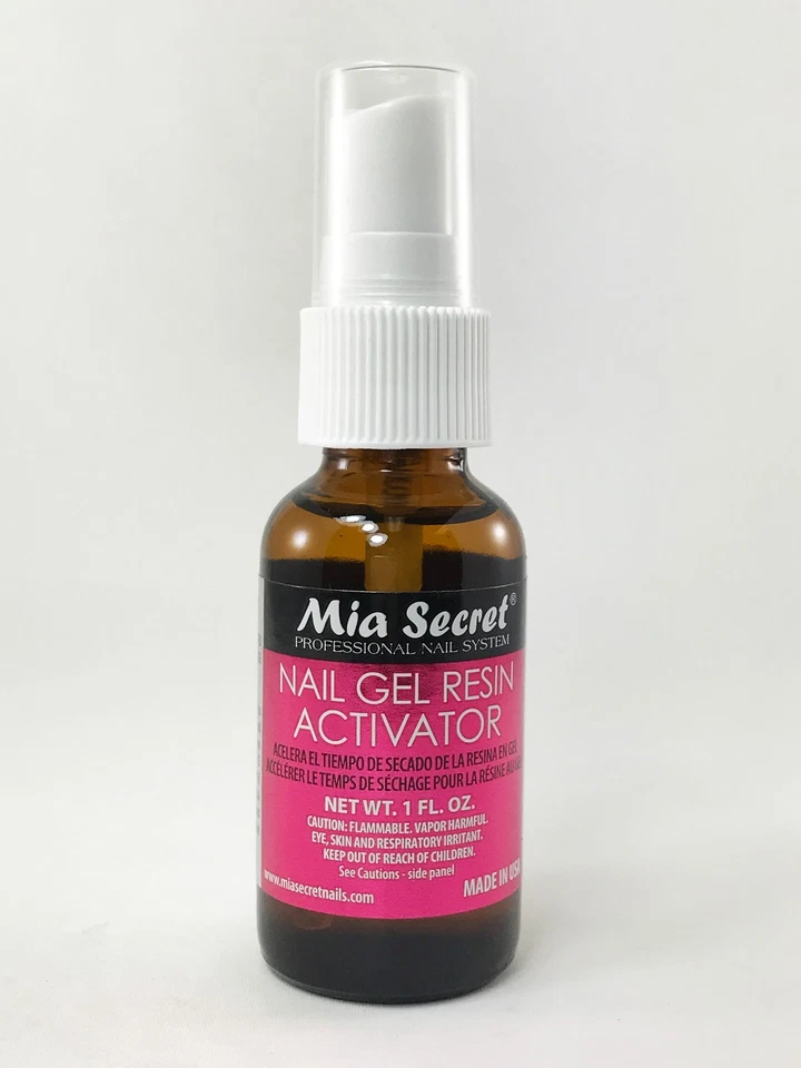 Mia Secret Gel Resina Activador 1 oz-Seco Spray Rápido para Sistema de Uñas Acrílico (324) Foto 1 de 1