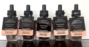 Bath & Body Works LOT OF 5 MAHOGANY VANILLA Wallflower Fragrance Refill Bulbs - Picture 1 of 2