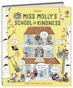 Usborne Miss Molly's School of Kindness Zanna Davidson (Hardcover) Brand New - Imagen 1 de 4