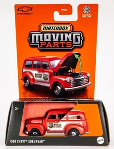 2025 Matchbox Moving Parts #15 1950 Chevy® Suburban™ RED | FIRE DEPT. | FSC - Picture 1 of 1