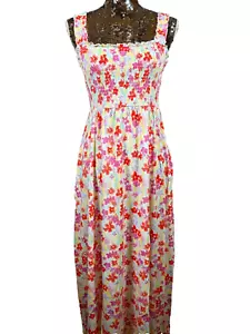 Bonprix Collection Umstandskleid Größe 36/38 Damen Ärmellos Floral Jersey Blumen - Bild 1 von 12