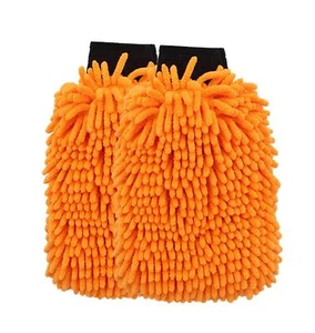 2 Pack Car Wash Mitt Scratch-Free Dual Sided Premium Sponge Cars Boats - Picture 1 of 9