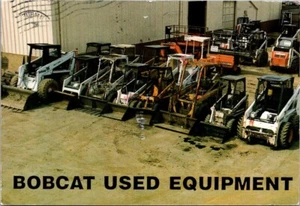 Bobcat von Columbus, Ohio gebrauchte Ausrüstung Werbung 4x6 Postkarte - Bild 1 von 2
